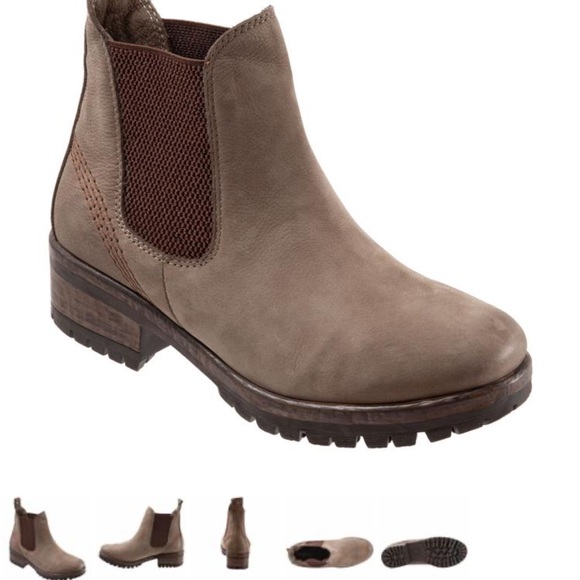 Brown Leather Ankle Boots Bueno brand, model Florida, size 39 (8-8.5) - Picture 7 of 7